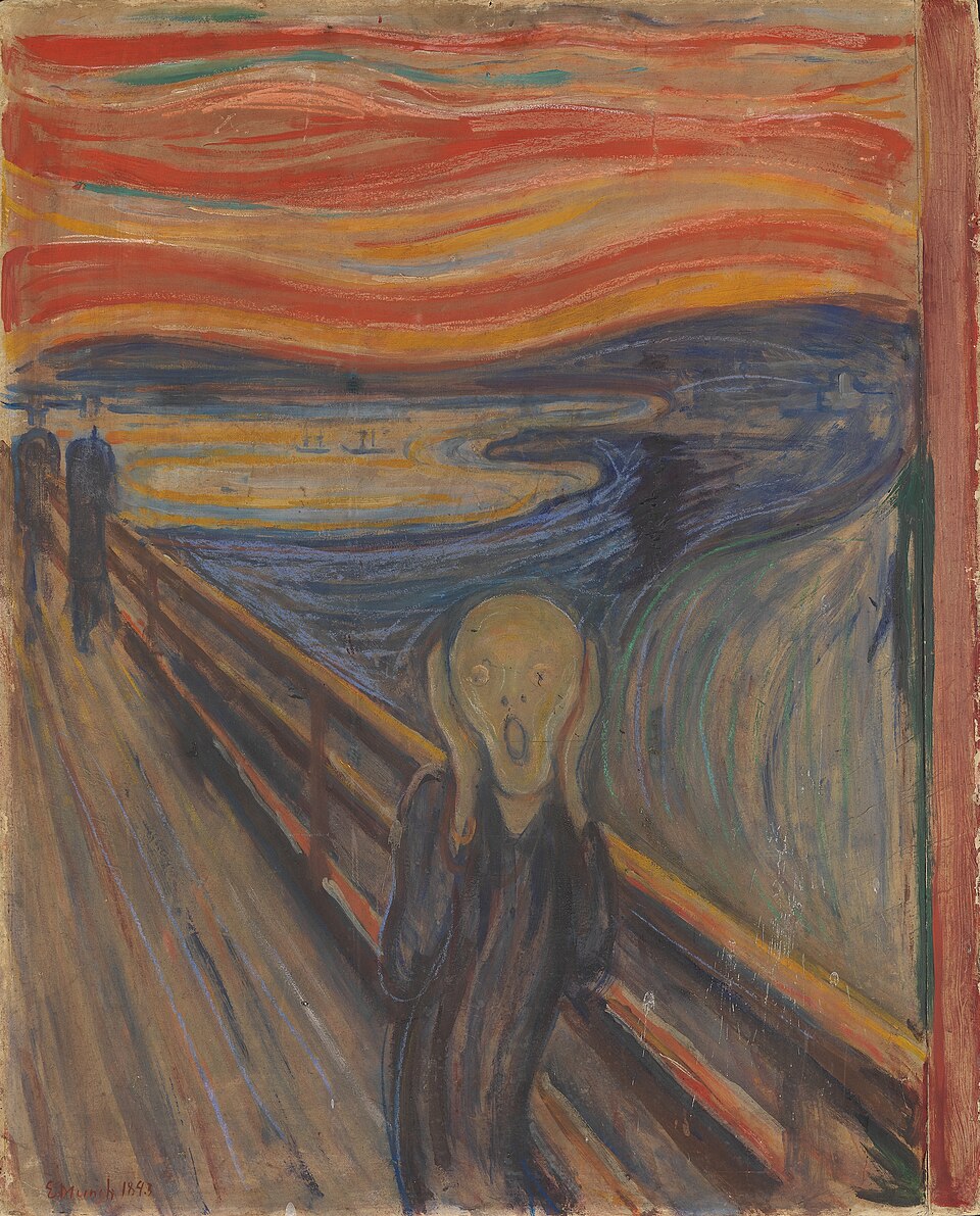 The Scream sample face